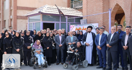 اهتزاز پرچم جمهوری اسلامی ایران در مرکز علمی کاربردی کهریزک همزمان با آغاز سال تحصیلی جدید